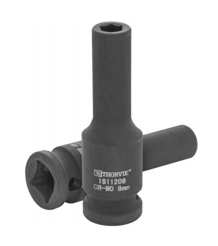 Головка торцевая ударная глубокая 1/2"DR 15 мм IS11215 Thorvik