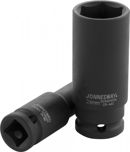 Головка торцевая ударная глубокая 3/4"DR 27 мм S03AD6127 Jonnesway