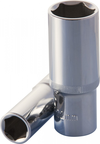 Головка торцевая глубокая 1/2"DR 19 мм 112119 OMBRA