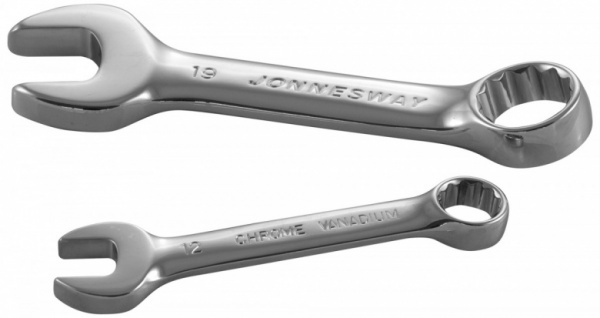 Ключ гаечный комбинированный короткий 9 мм W53109 Jonnesway
