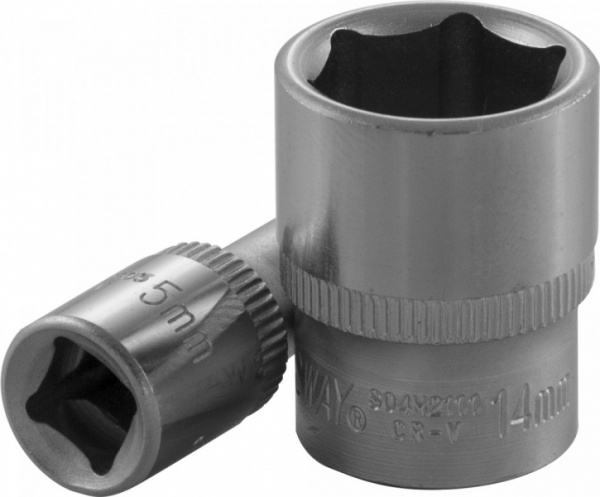 Головка торцевая 1/4"DR 12 мм S04H2112 Jonnesway