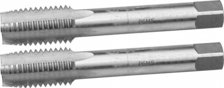 Метчик машинно-ручной Ø M 4 * 0,7 мм комплектный сквозной Р6М5